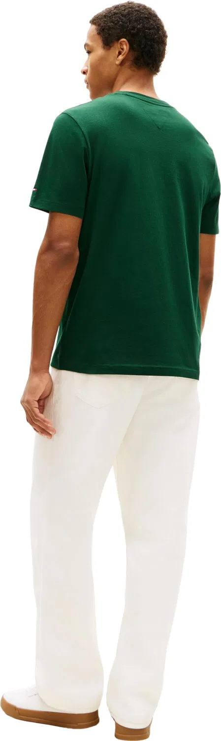 Мужская футболка с принтом Art Tommy Hilfiger, Green (Nocturnal Green) — фото 3