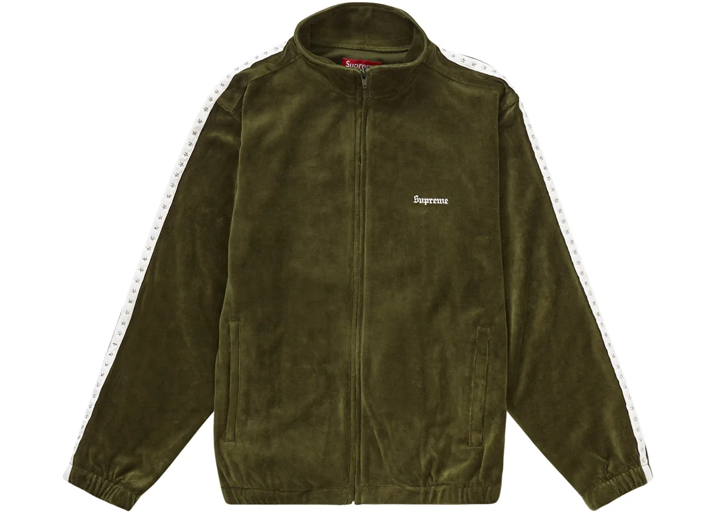 Мужская куртка с принтом Supreme, Olive