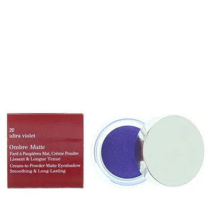 Тени для век крем-пудровые Clarins Ombre Matte Creamtopowder 20 Ultra Violet, 7 г
