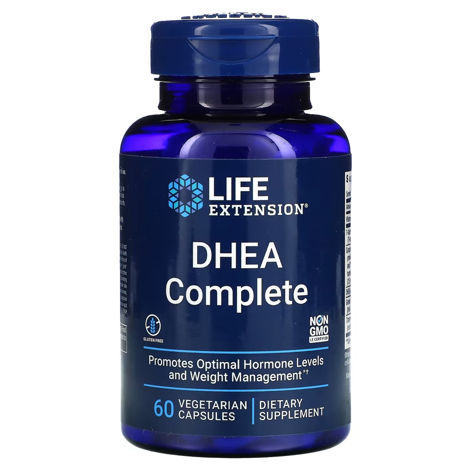 

Life Extension DHEA Complete, 60 вегетарианских капсул