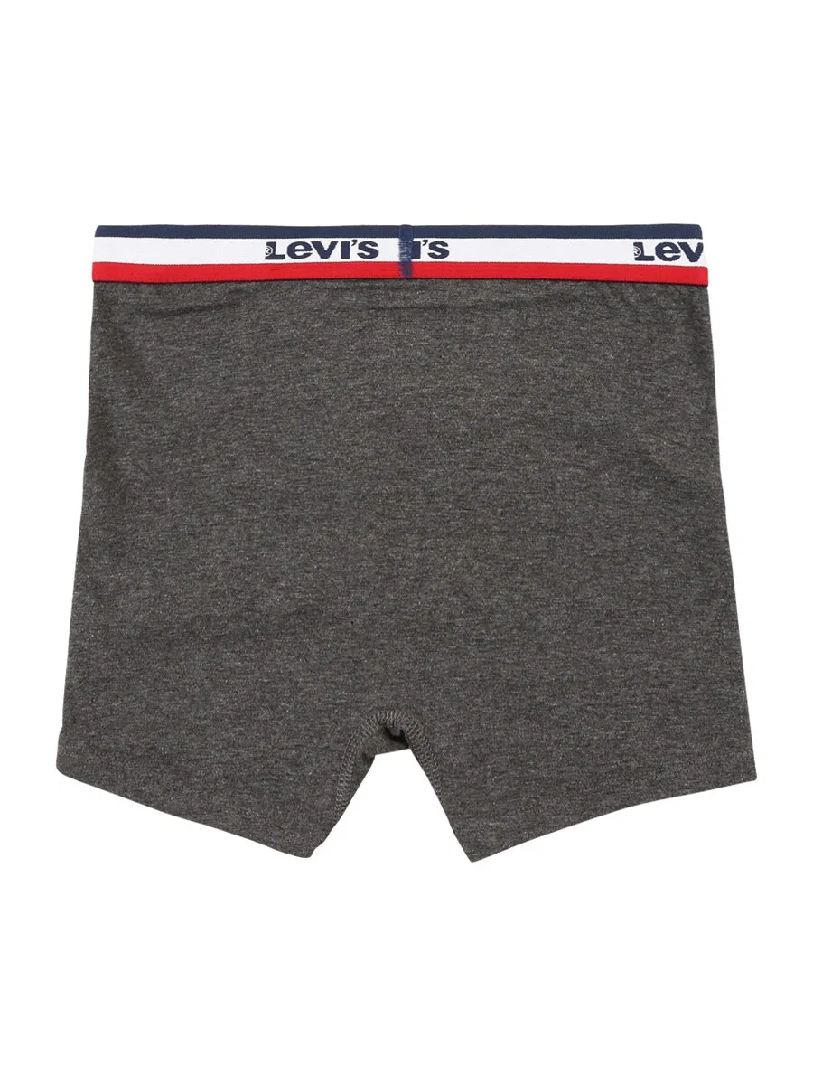 Детские трусы, стандартные, серые с пятнистым рисунком, черные Levi'S Kids — фото 2