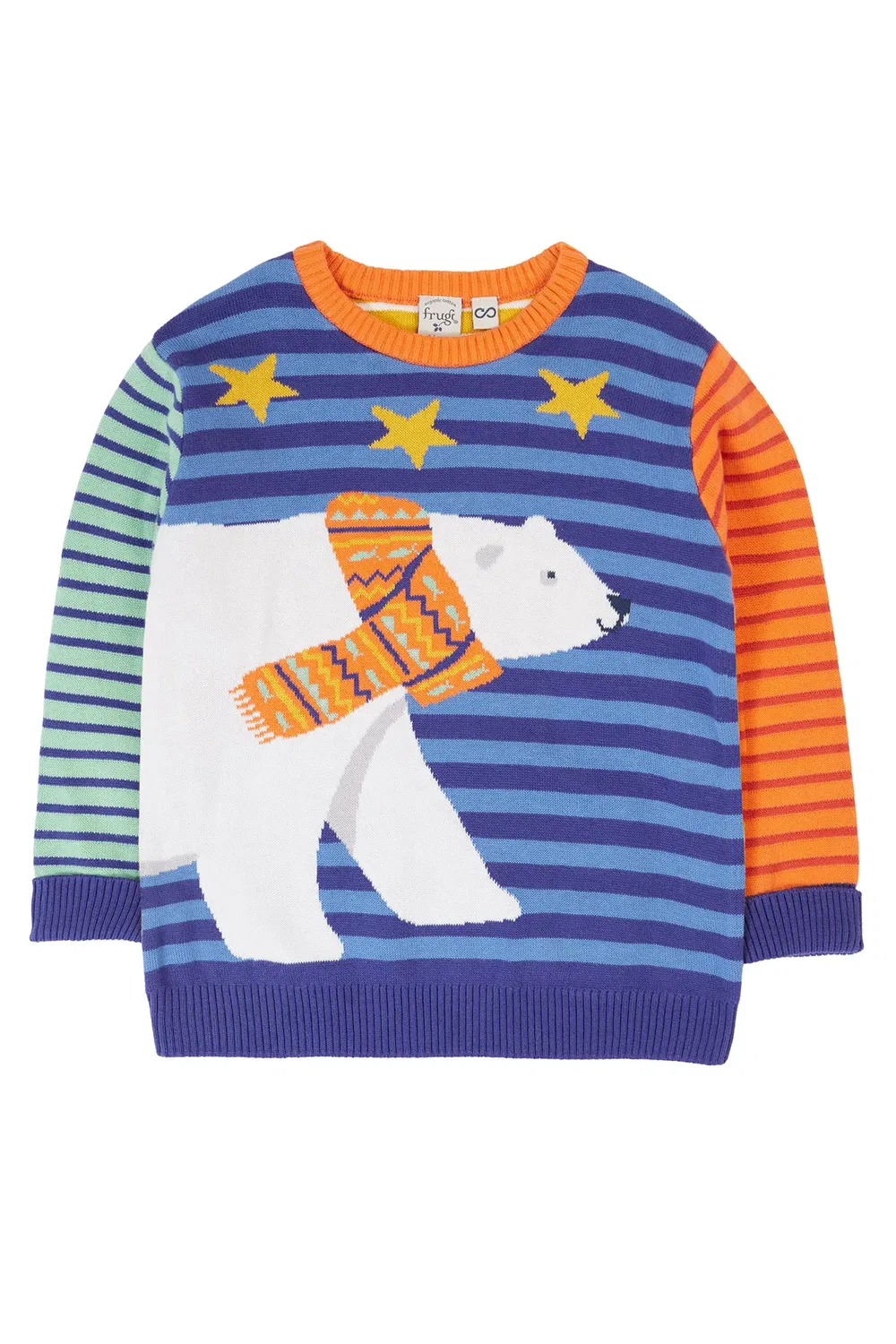 Детский вязаный джемпер Hotchpotch Frugi, Multi