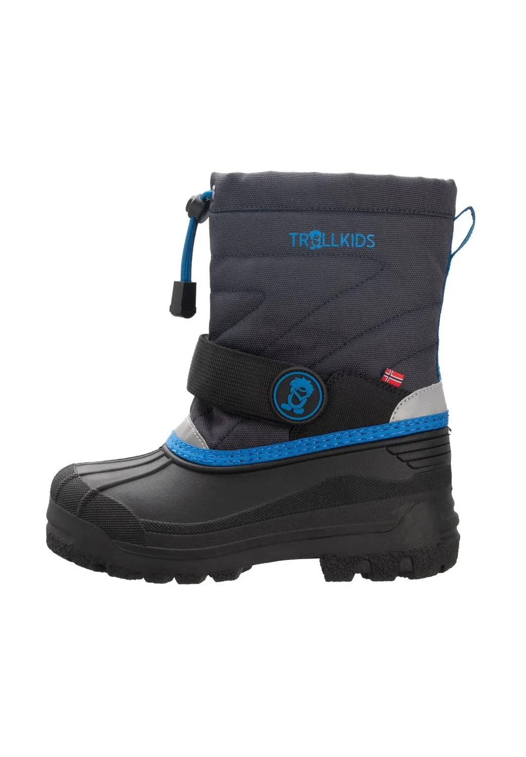 Детские зимние ботинки для телемарка, унисекс - зимние ботинки Trollkids, Navy/Medium Blue
