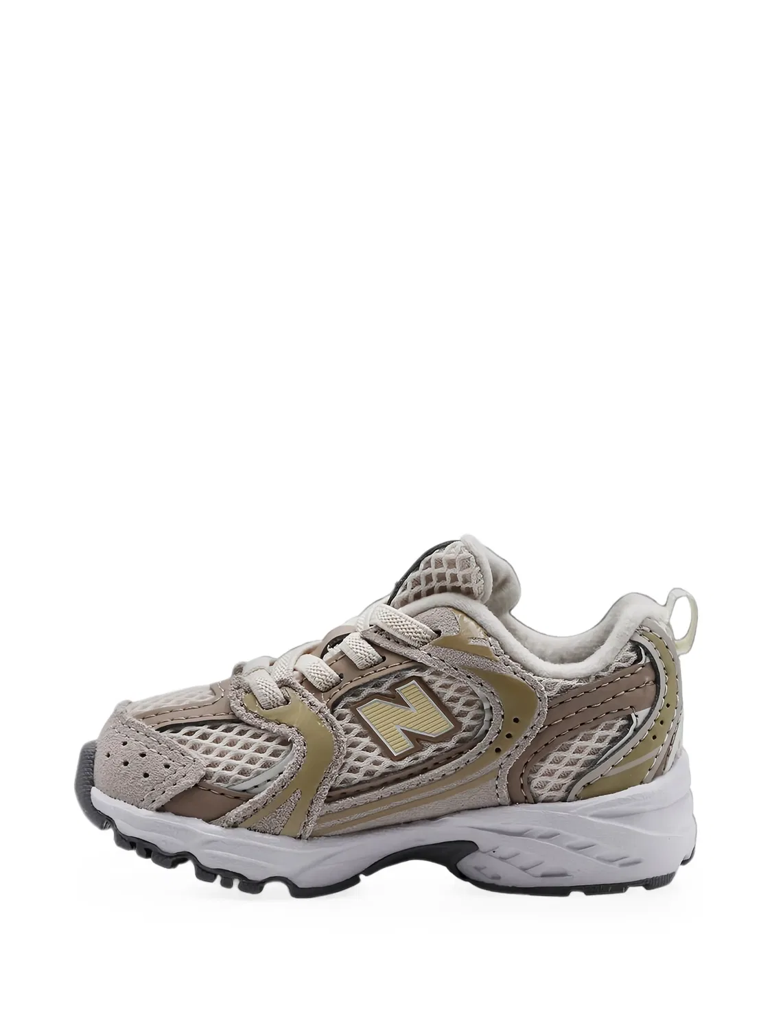 Кроссовки из сетчатого материала 530 New Balance Kids, серый — фото 2