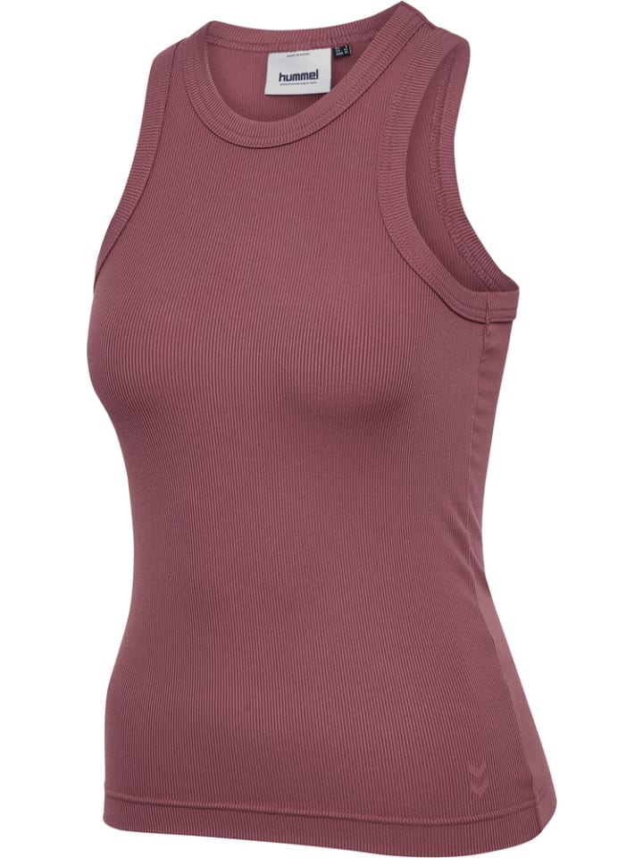 

Hummel Топ «Hmlpulse Rib Tank Top» фиолетового цвета