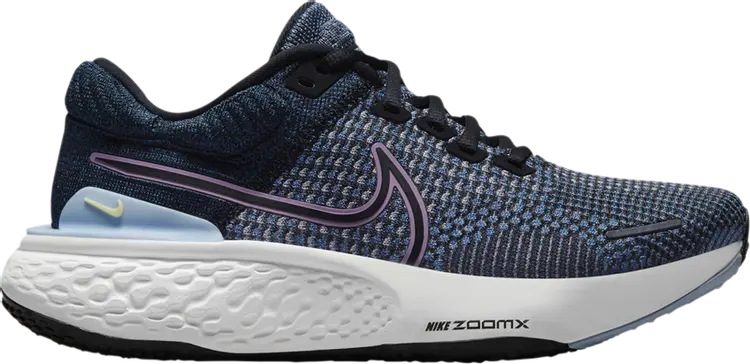 Кроссовки Nike Wmns ZoomX Invincible Run Flyknit 2 'Dark Marina Blue', синий