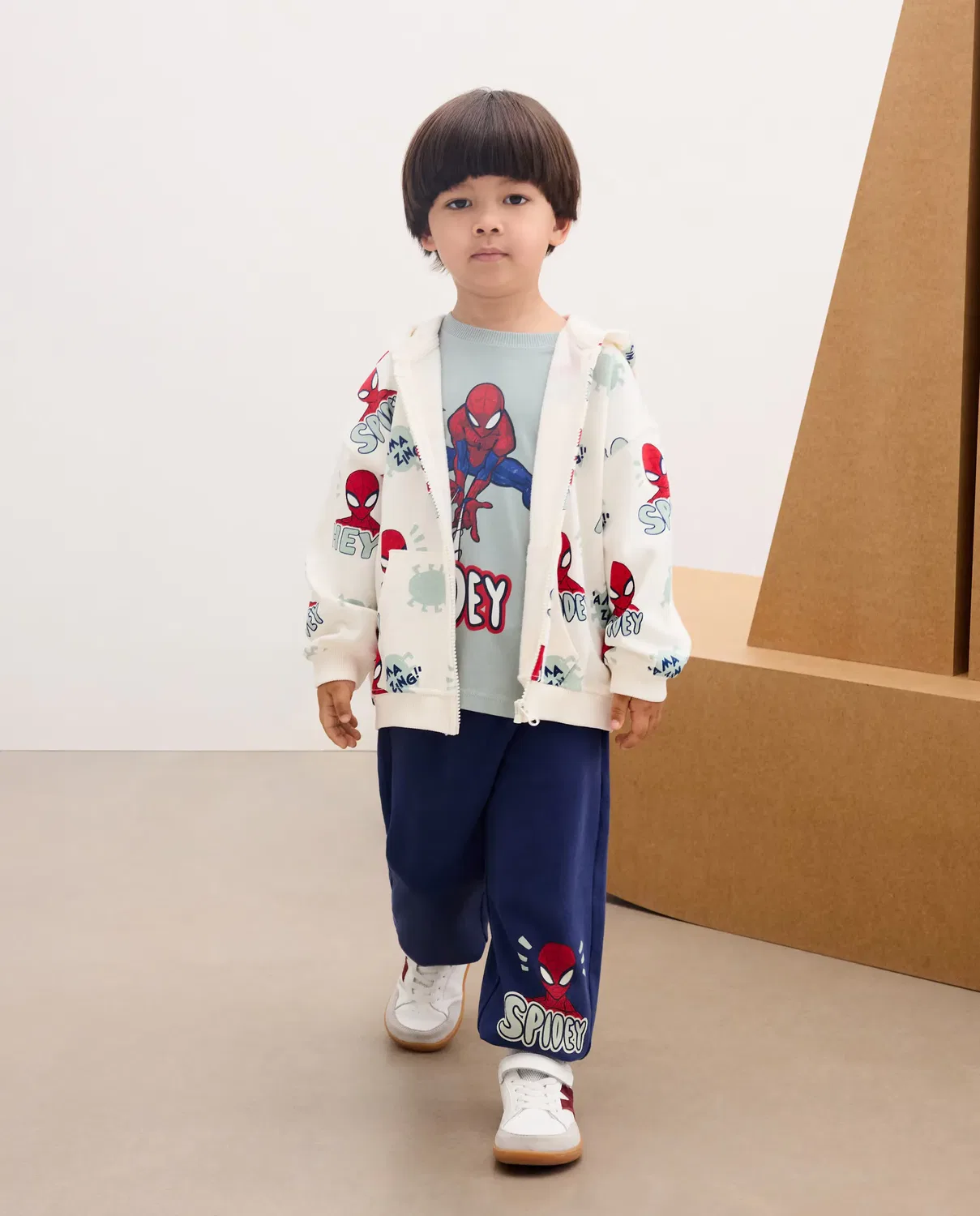 Детский комплект для мальчиков с принтом Spiderman Kids El Corte Inglés, Multicolor