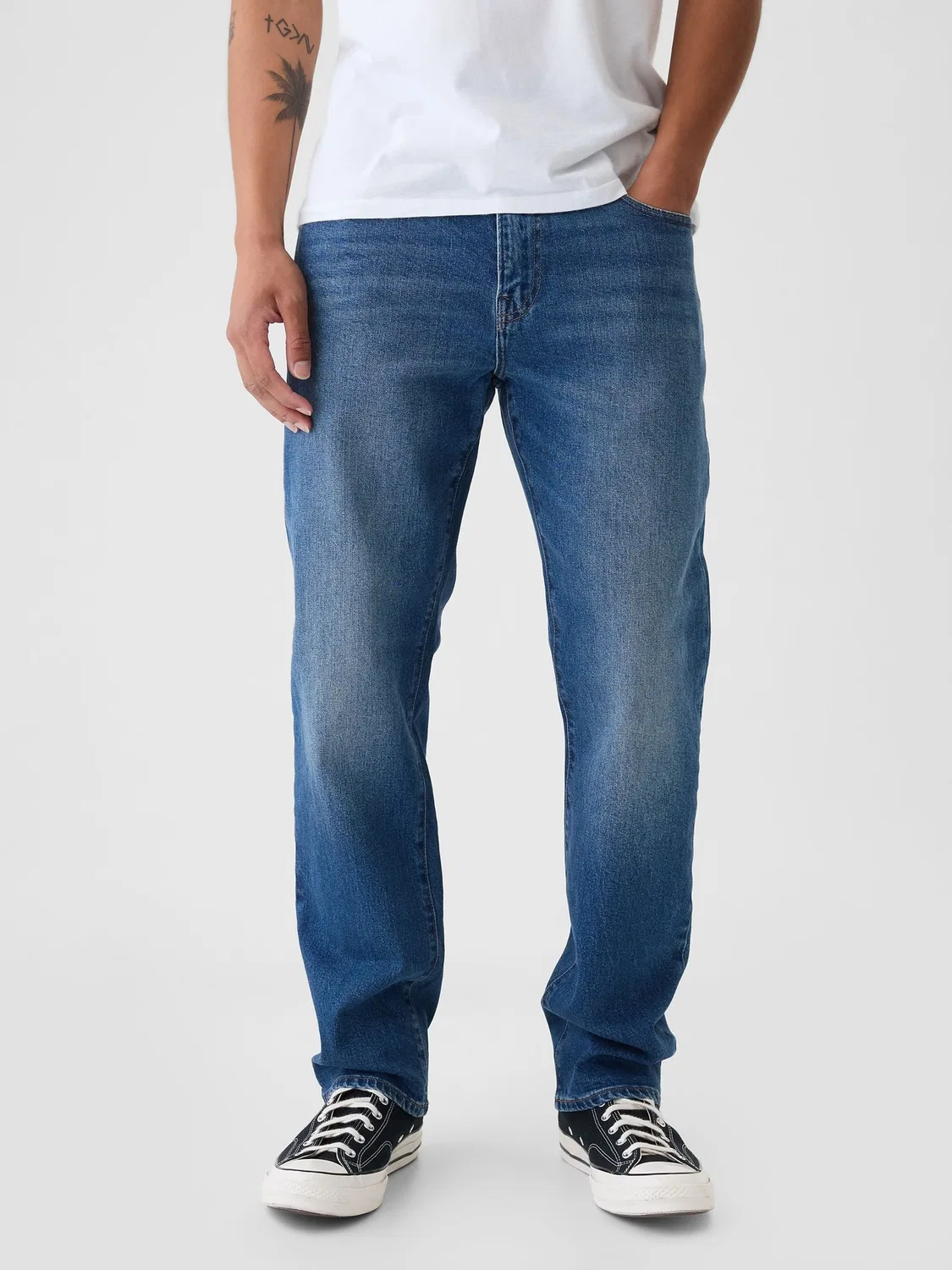 Джинсы прямые Gap Blue