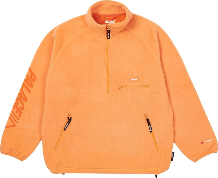 

Толстовка Palace Polartec Lazer Outer 1/2 Zip 'Orange', оранжевый