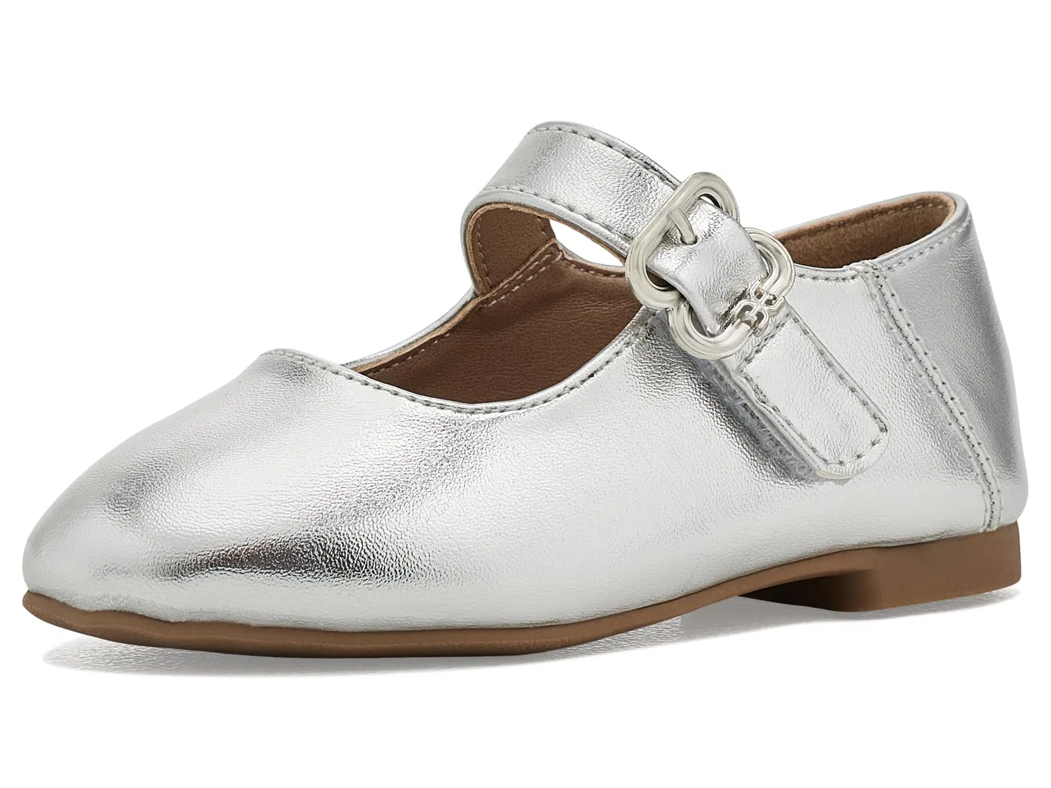Балетки Maeve Michaela (для малышей) Sam Edelman Kids, Silver — фото 2