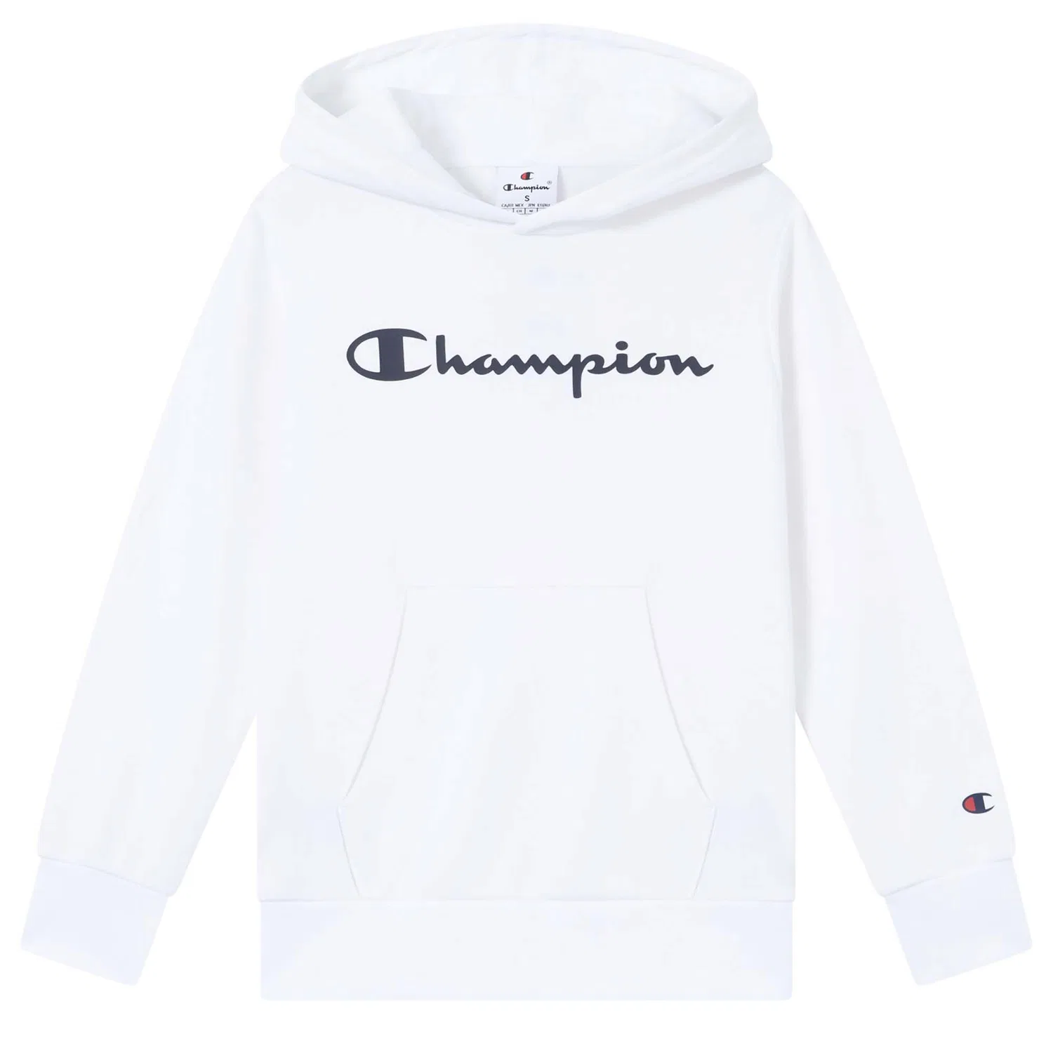 Детский свитшот с капюшоном Hooded Sweatshirt Champion, Weiß