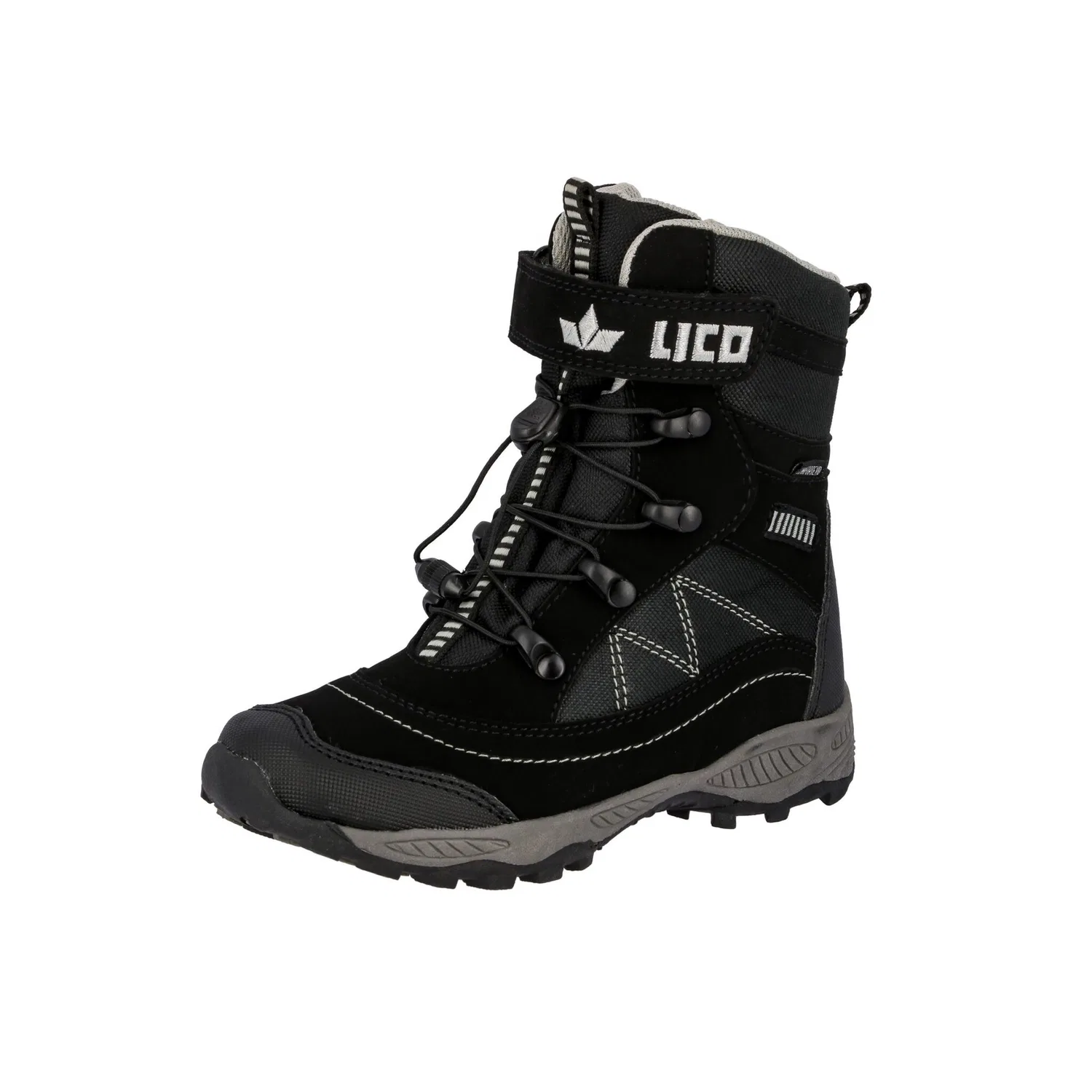 Детские зимние ботинки из нейлона Lico, Black