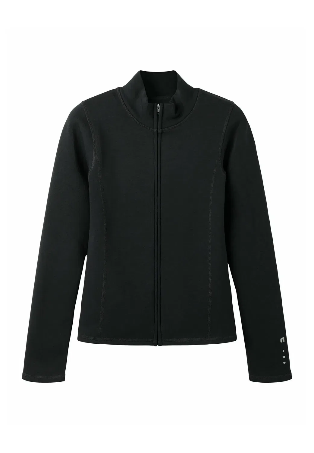 Спортивная куртка приталенного кроя - толстовка на молнии Name It, Black Beauty — фото 3