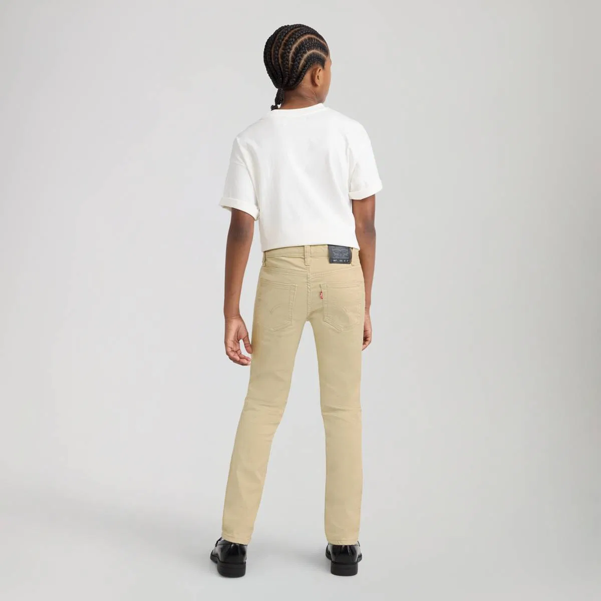 узкие джинсы 510 Eco Performance для мальчиков 8-20 размера Levi's, Pale Khaki - Beige — фото 4