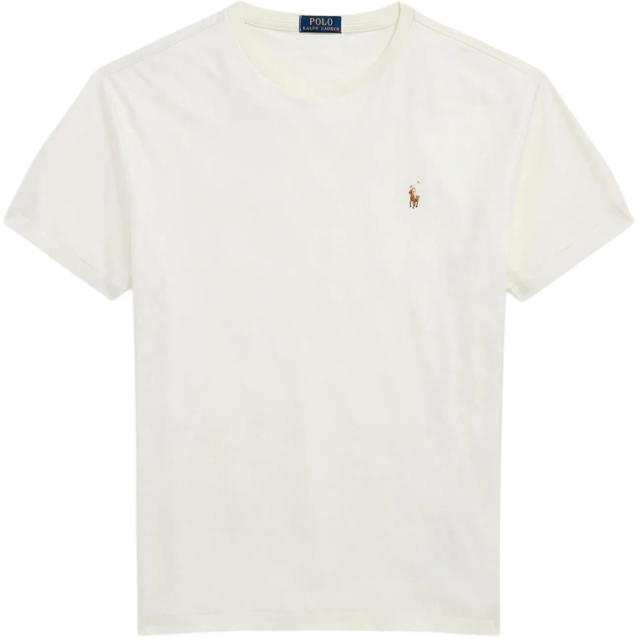 Мужская футболка с коротким рукавом Polo Ralph Lauren, Light Cream