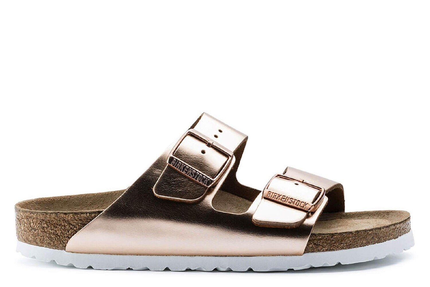 

Сандалии на плоской подошве Arizona - узкие Birkenstock, золотой