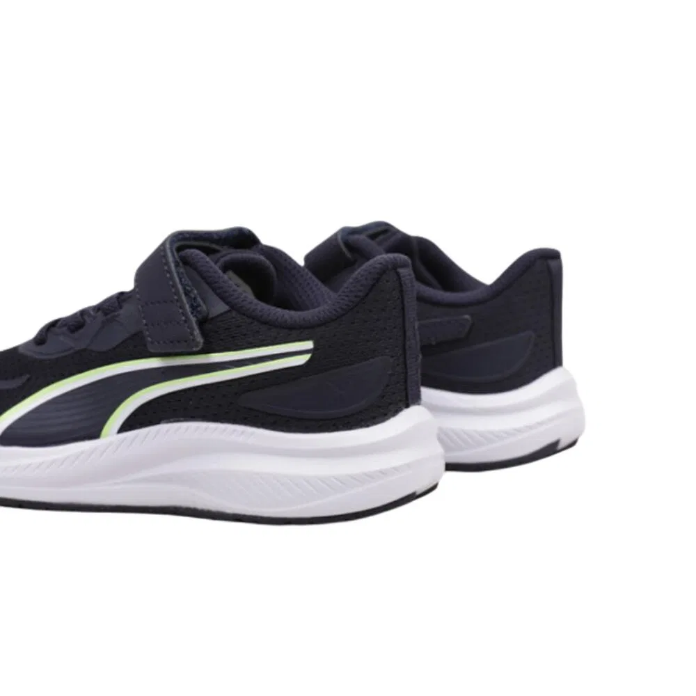 Детские кроссовки Puma 312414-03, Navyblau Schwarz — фото 4