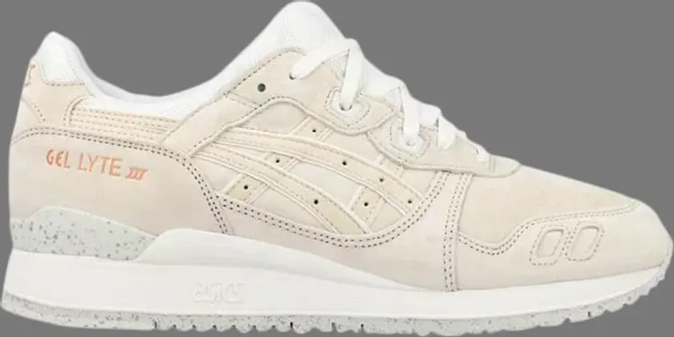 

Кроссовки gel lyte 3 rose gold 'slight white' Asics, белый