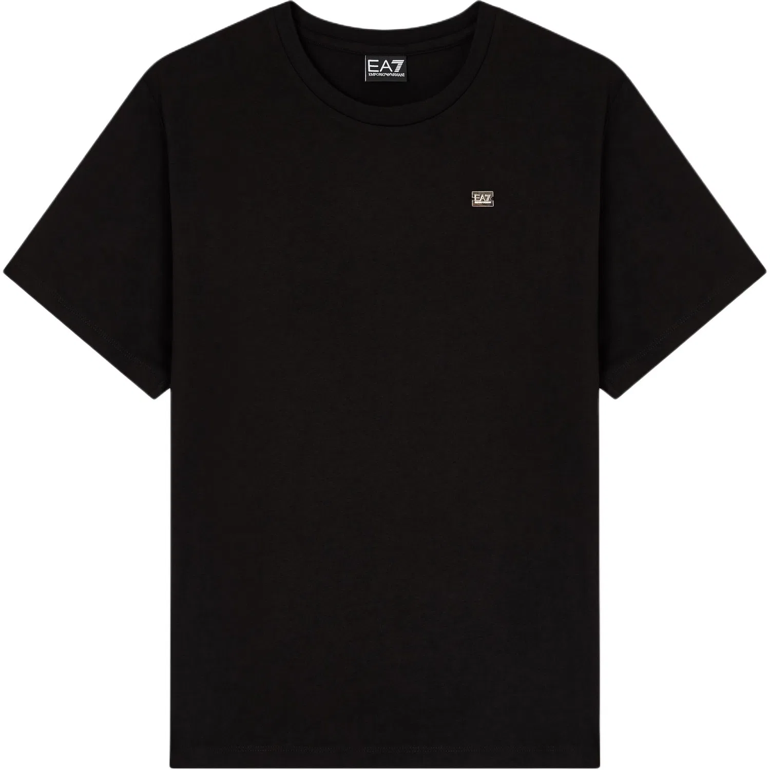 Женская футболка с коротким рукавом EA7 Emporio Armani, Черный