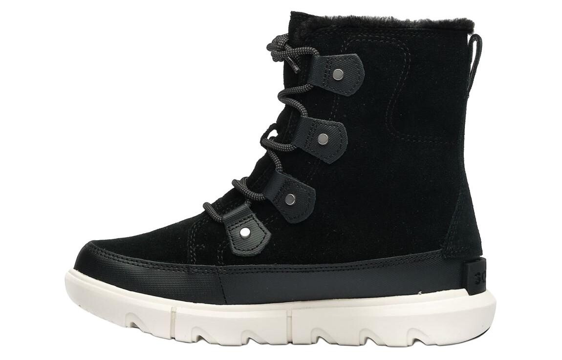 Ботинки женские Sorel Explorer Snow на шнуровке, черный
