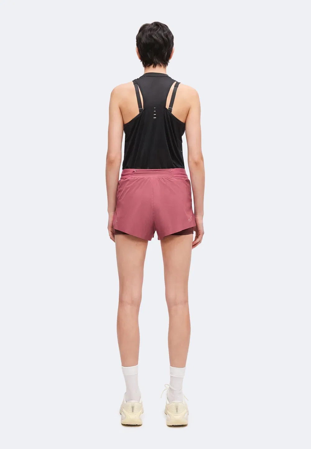Swift - шорты 2-в-1 Nike Performance, Pink Smoke/Mystic Dates — фото 3