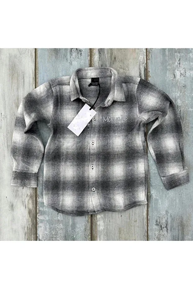Детская рубашка для мальчиков с длинным рукавом Cappella Butik, Gray