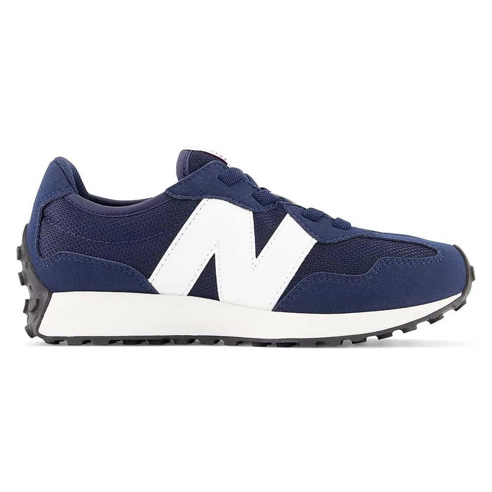 Детские кроссовки для мальчиков с твердой подошвой 327 New Balance, Navy Blue
