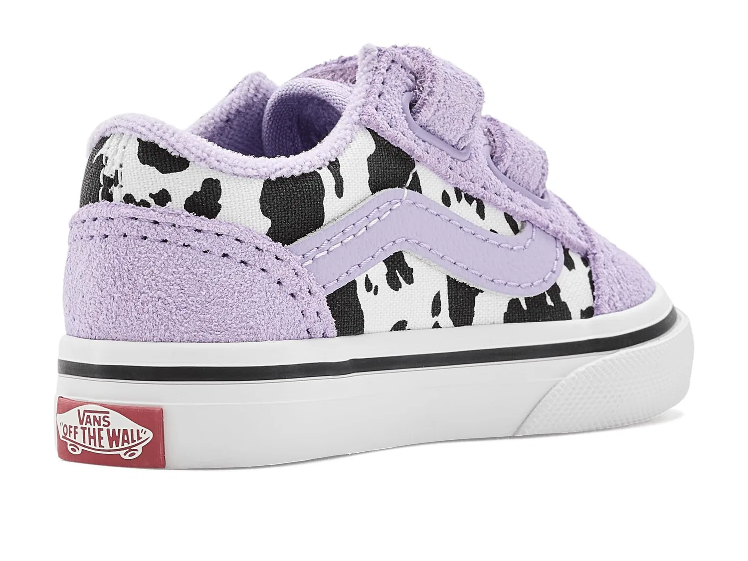 Кроссовки Old Skool V (для младенцев и малышей) Vans Kids, Cow Soft Purple — фото 4