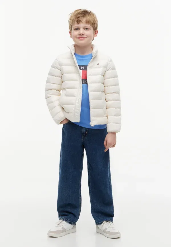 Куртка легкая Essential unisex Tommy Hilfiger Ancient White, белый — фото 4