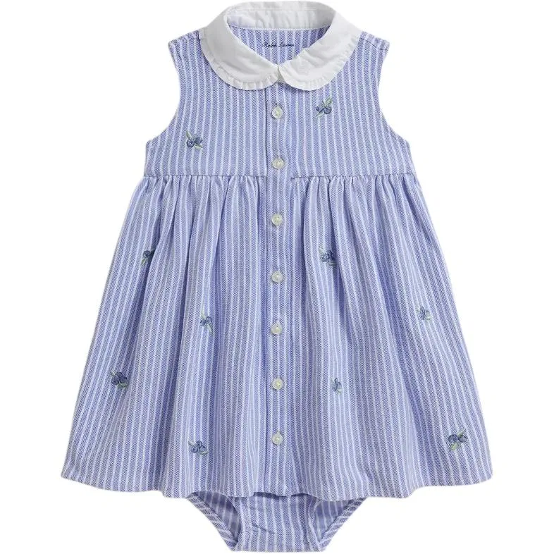 Детский комплект для девочек с юбкой Polo Ralph Lauren, Синий