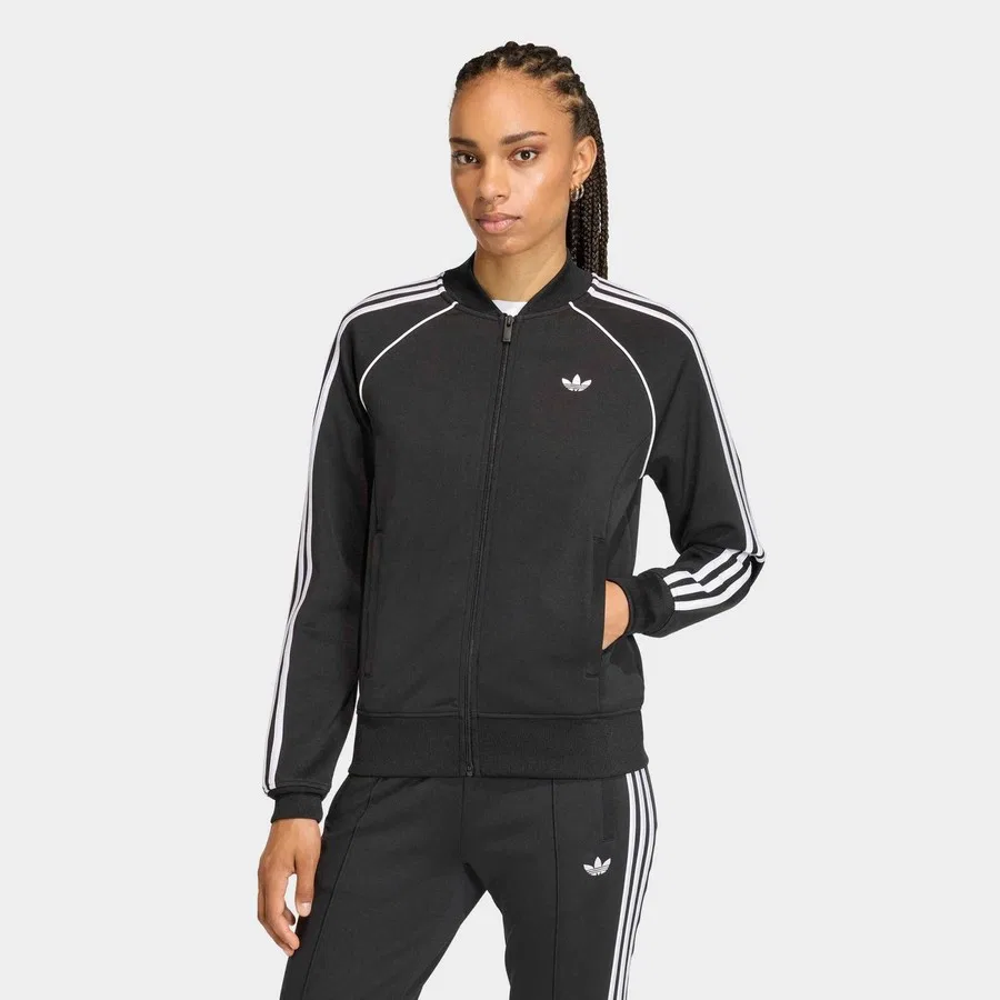 Женская куртка с длинным рукавом SST Classic adidas, Черный