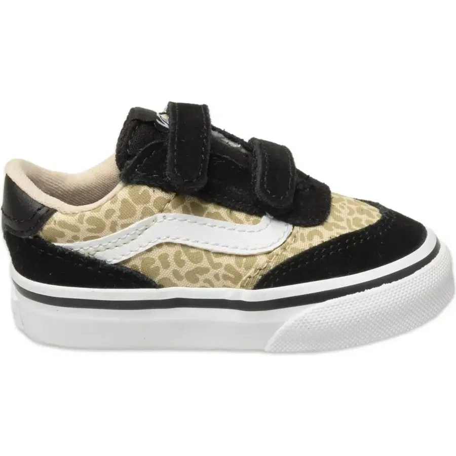 Детские кроссовки Brooklyn Ls V Vans, Черно-розовый
