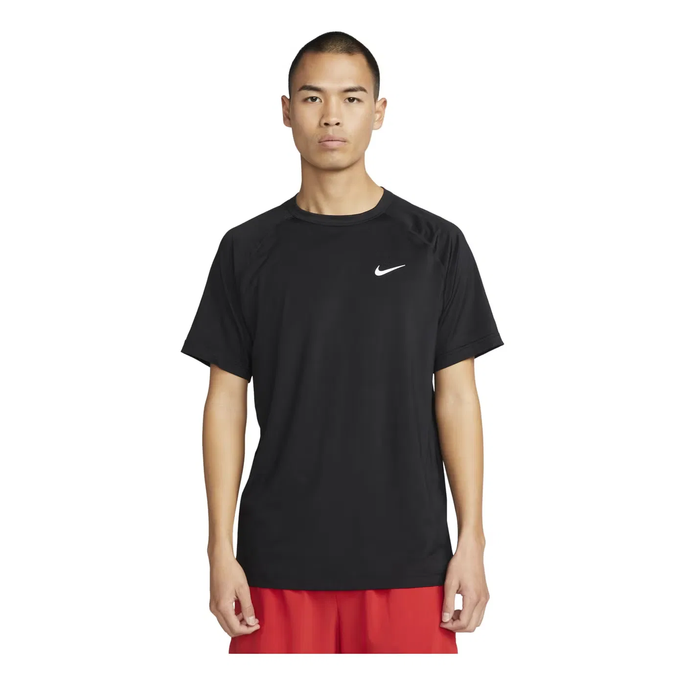 Футболка тренировочная с коротким рукавом Nike, черный