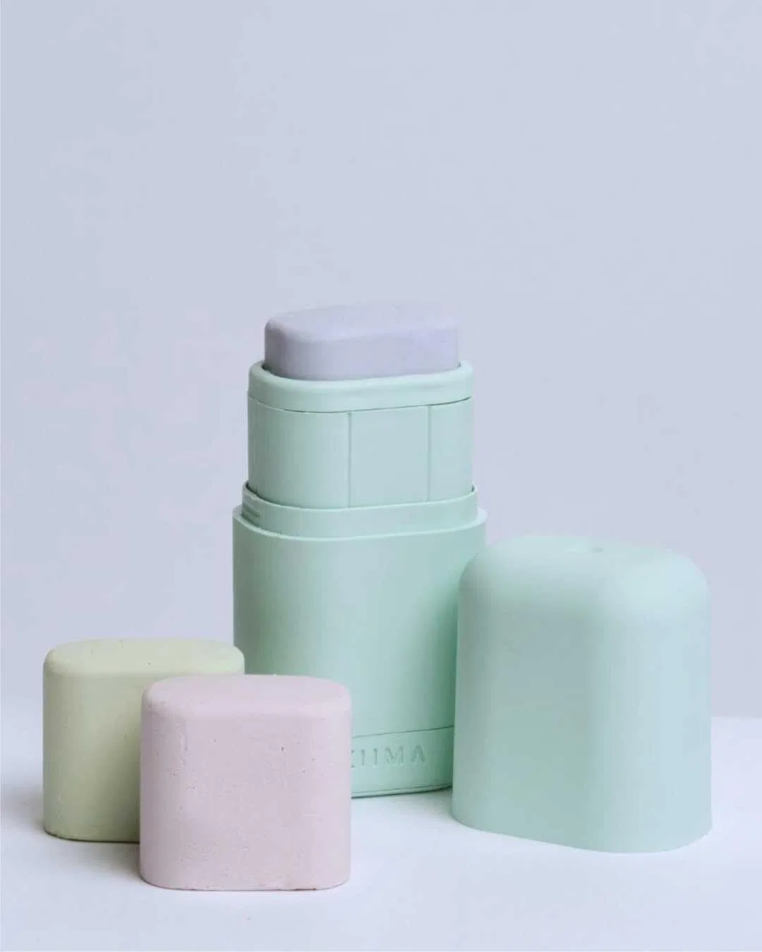 Дезодорант твердый, набор с многоразовым аппликатором, BANBU, 3 шт., 150 мл, Mint Green