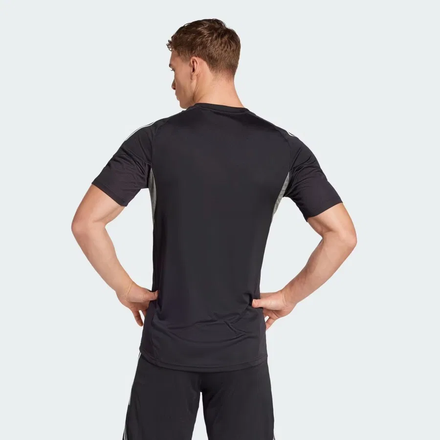 Футболка спортивная с принтом TIRO25C Tr Jsy JJ1518 adidas, Черный — фото 2