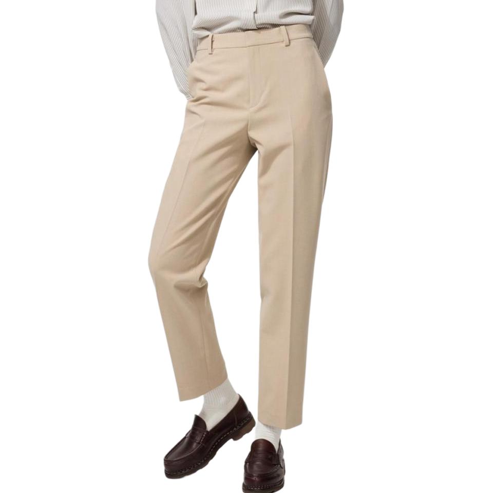 

Брюки костюмные Women's Beige UNIQLO, бежевый