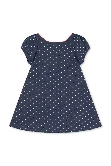 Платье с узором Classic SS Dress Konges Sløjd, синий — фото 2