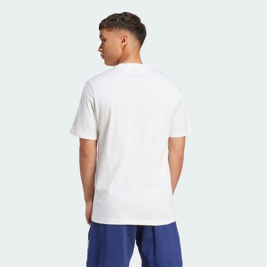 Футболка с принтом M Collegiate T adidas, Белый — фото 2