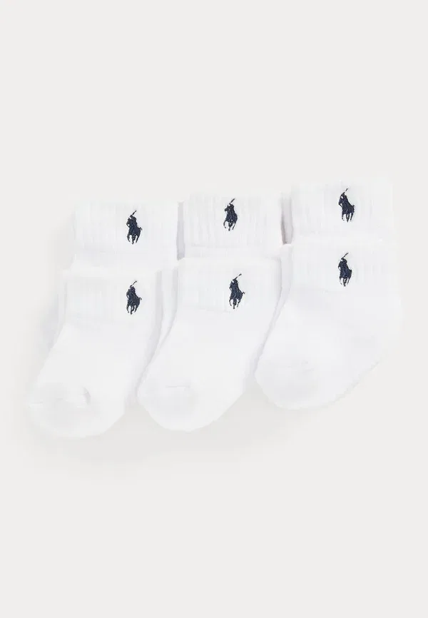 Носки хлопковые Crew sock Polo Ralph Lauren, темно-синий/White