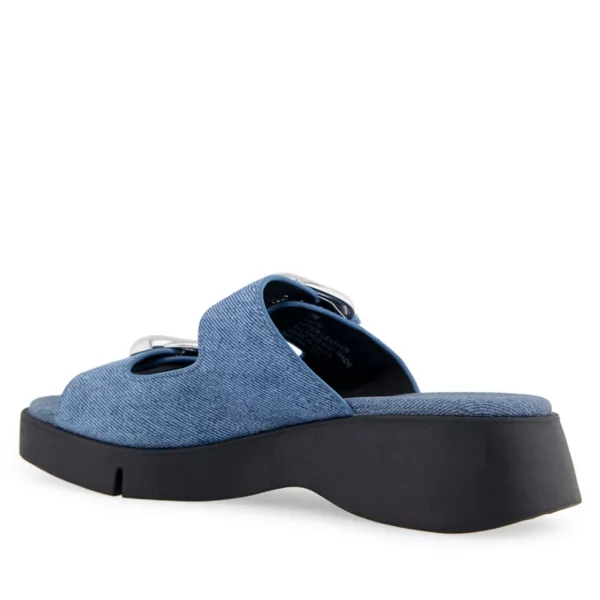Женские сандалии Faith на платформе с квадратным каблуком Aerosoles, цвет blue jean — фото 3