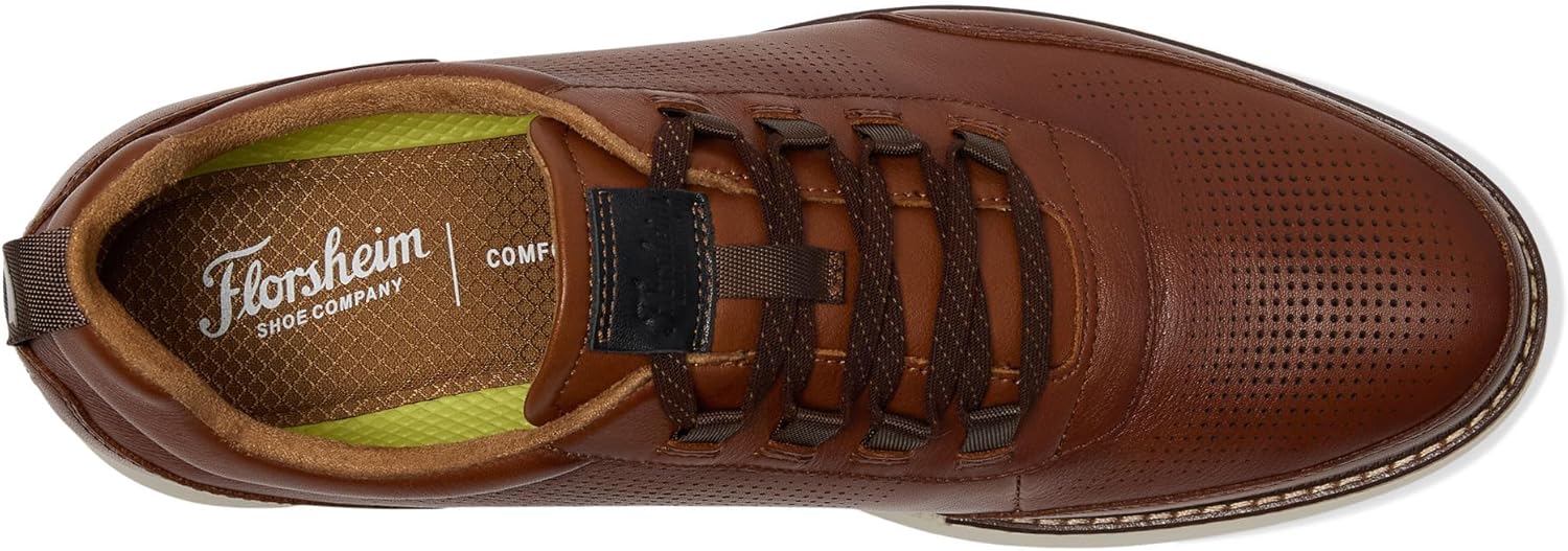 Мужские оксфорды Florsheim Launch с эластичной шнуровкой, Cognac — фото 2