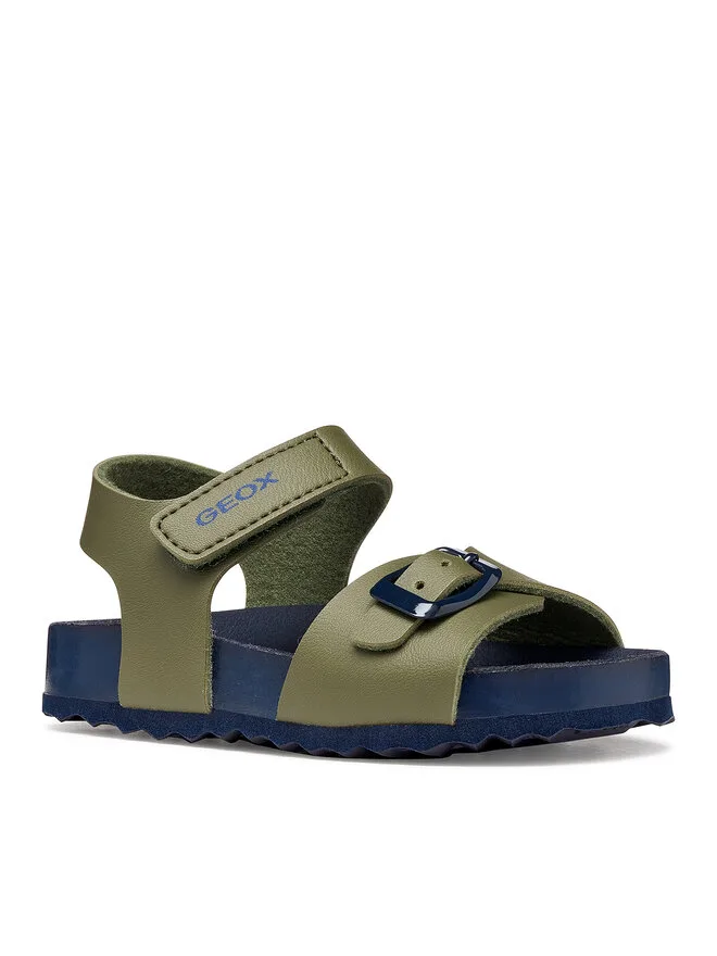 Geox Сандалии B Sandal Chalki Boy B652QA 000BC CD3F4 M зеленый — фото 2