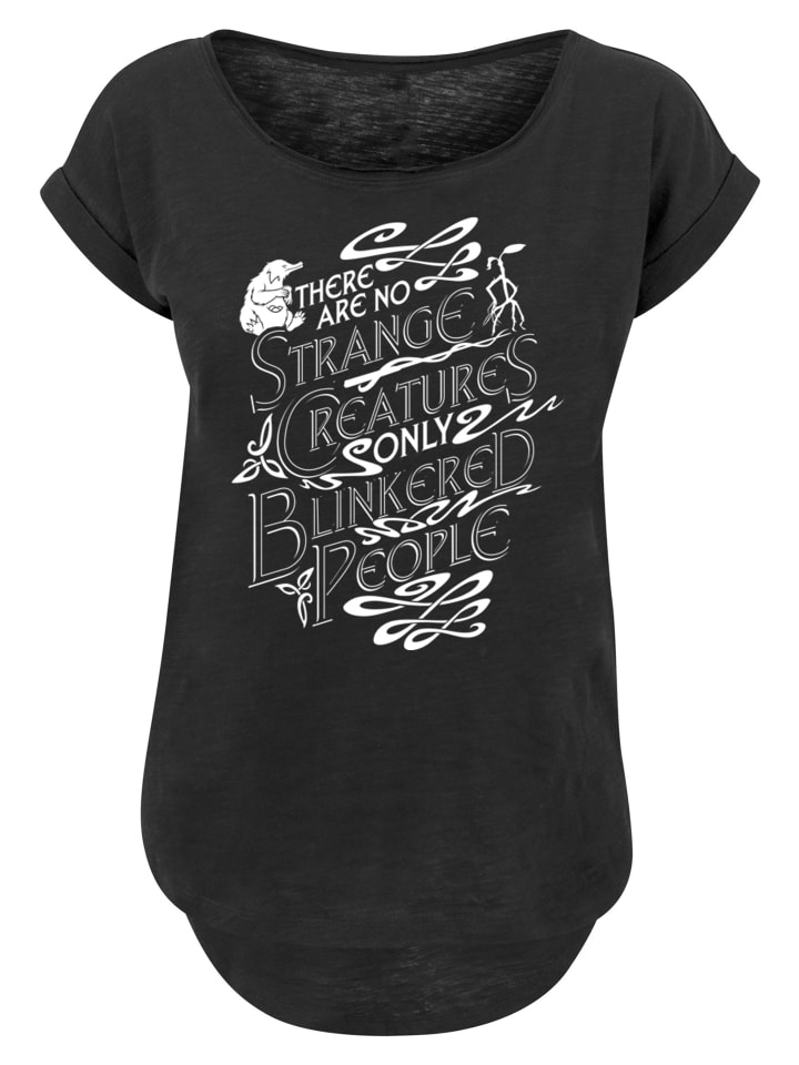 

Удлиненная футболка Fantastic Beasts Strange Creatures черного цвета F4NT4STIC, Черный, Удлиненная футболка Fantastic Beasts Strange Creatures черного цвета F4NT4STIC