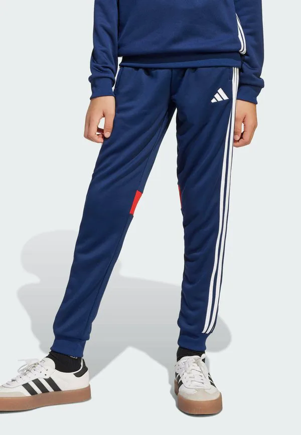 Детские спортивные штаны tiro 25 essentials Adidas Performance, Team Navy Red — фото 3