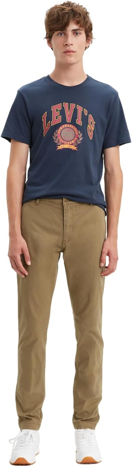Мужские зауженные брюки-чинос Levi's Xx Standard (также доступны в размерах для больших и высоких), Cougar - Stretch — фото 4