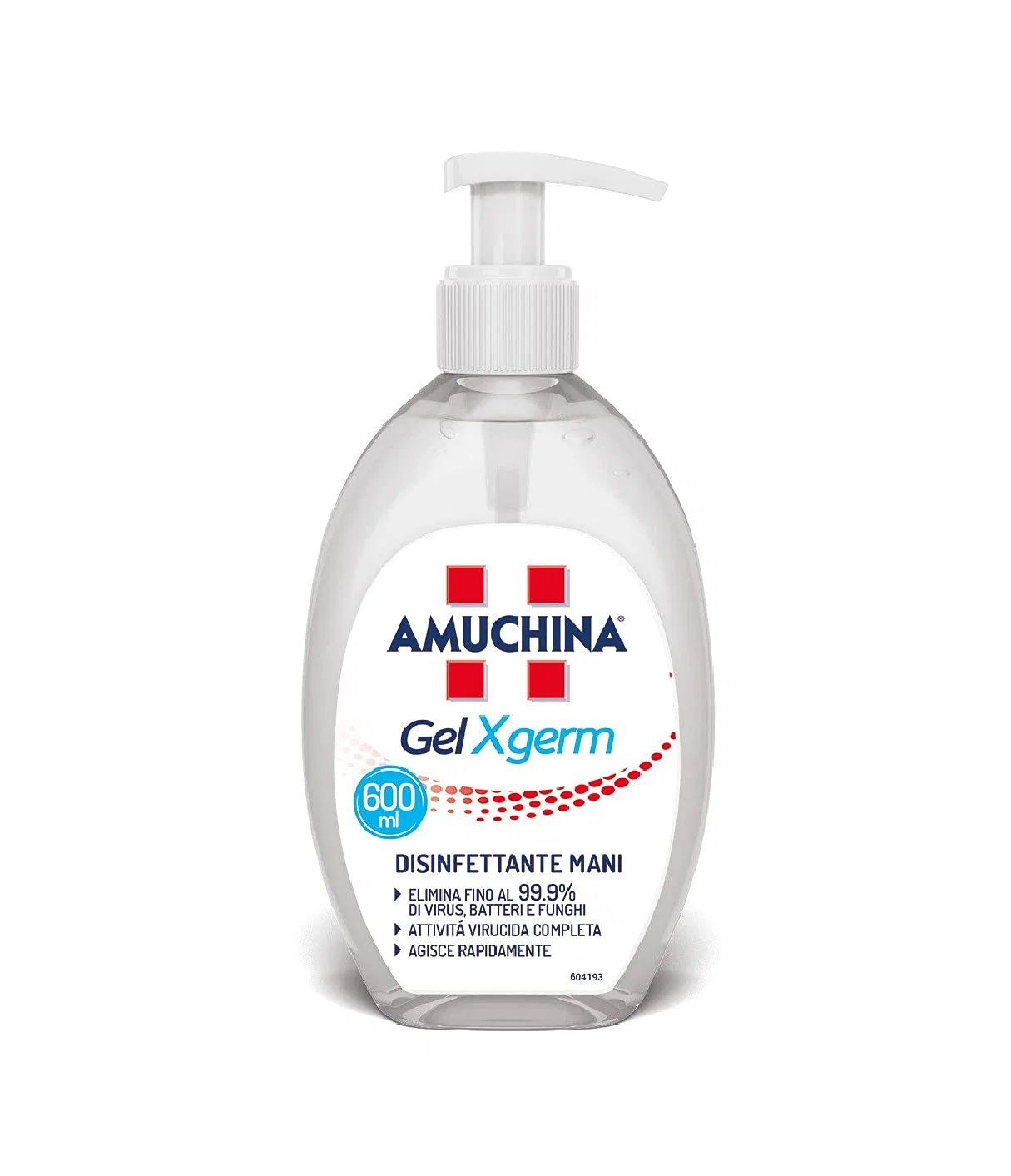 Дезинфицирующий гель для рук Amuchina Gel X-germ 600 мл Amuchina