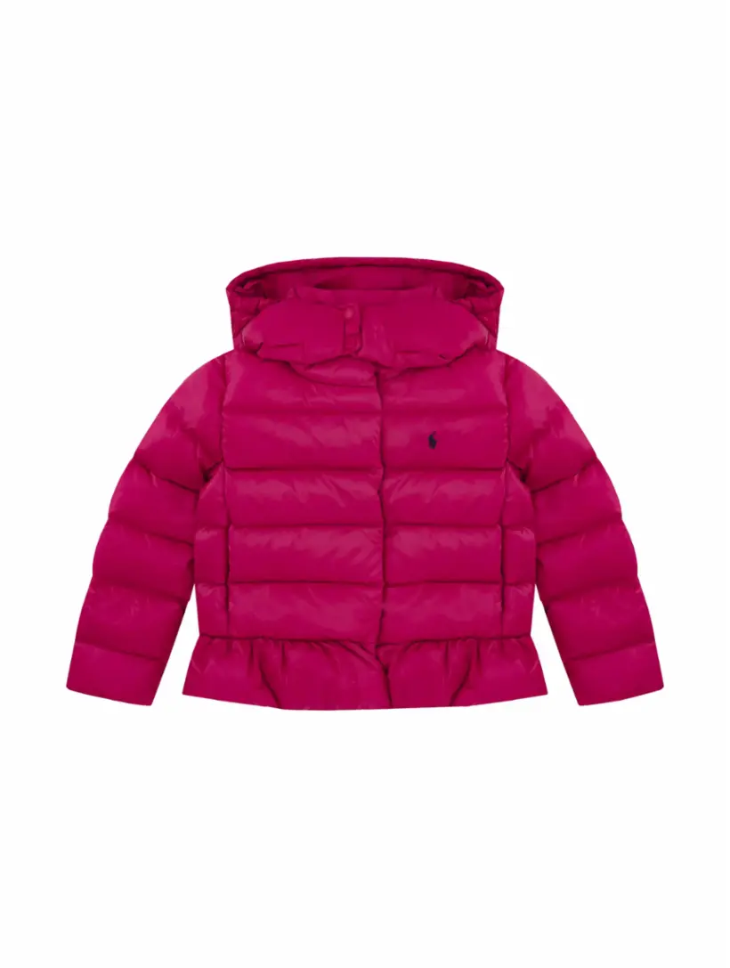 

Стеганая куртка с логотипом Ralph Lauren, розовый