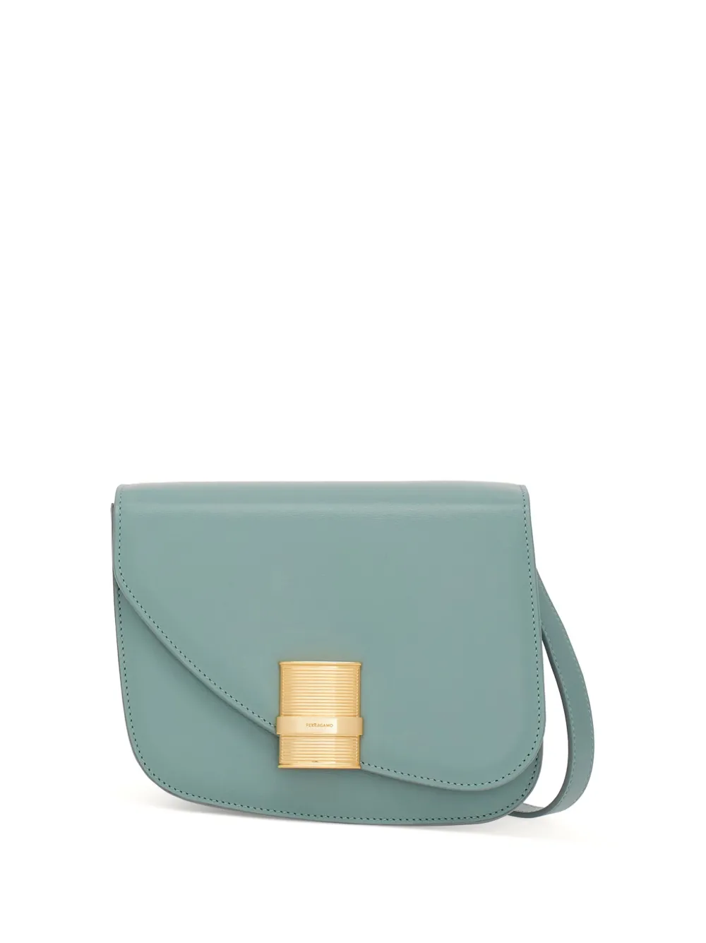 

Маленькая сумка на плечо Asymmetric Ferragamo, синий
