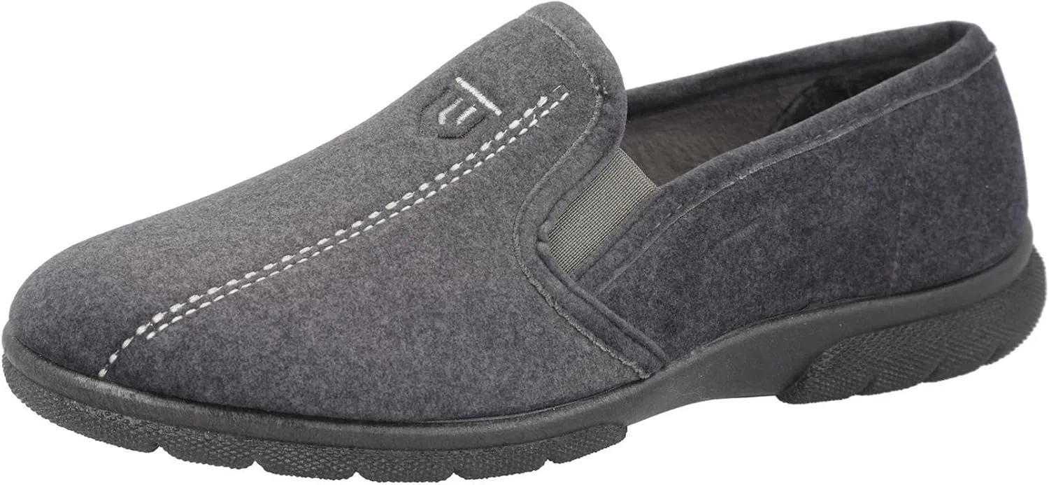 DB Shoes Мужские классические лоферы 2V Fit серого цвета, размеры от 6 до 12