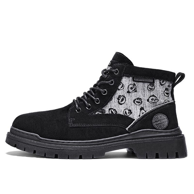 

Короткие мужские ботинки Martin SESAME STREET, Black